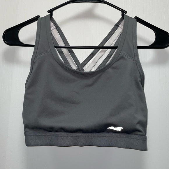 Avia Sports Bra Cross Strappy Back Wireless with Medium Support - Picture 1 of 5